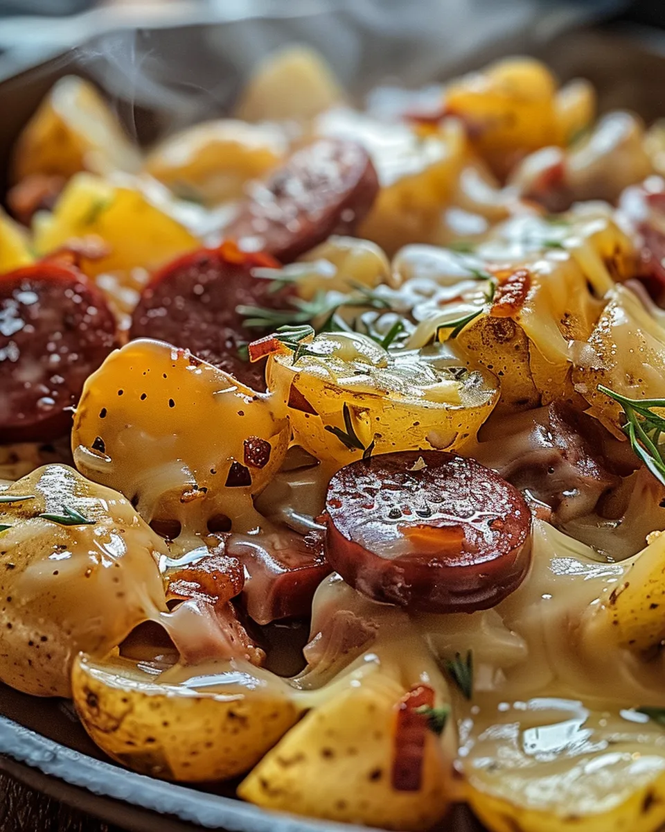 Cheesy Ranch Potatoes and Smoked Sausage 5 174 cheesy ranch potatoes and smoked sausage 4 692a661ebbf76