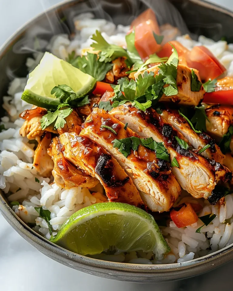 CHIPOTLE CHICKEN RICE BOWL