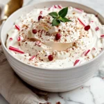 Christmas Peppermint Fluff Dip
