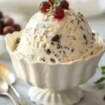 Christmas pudding ice cream