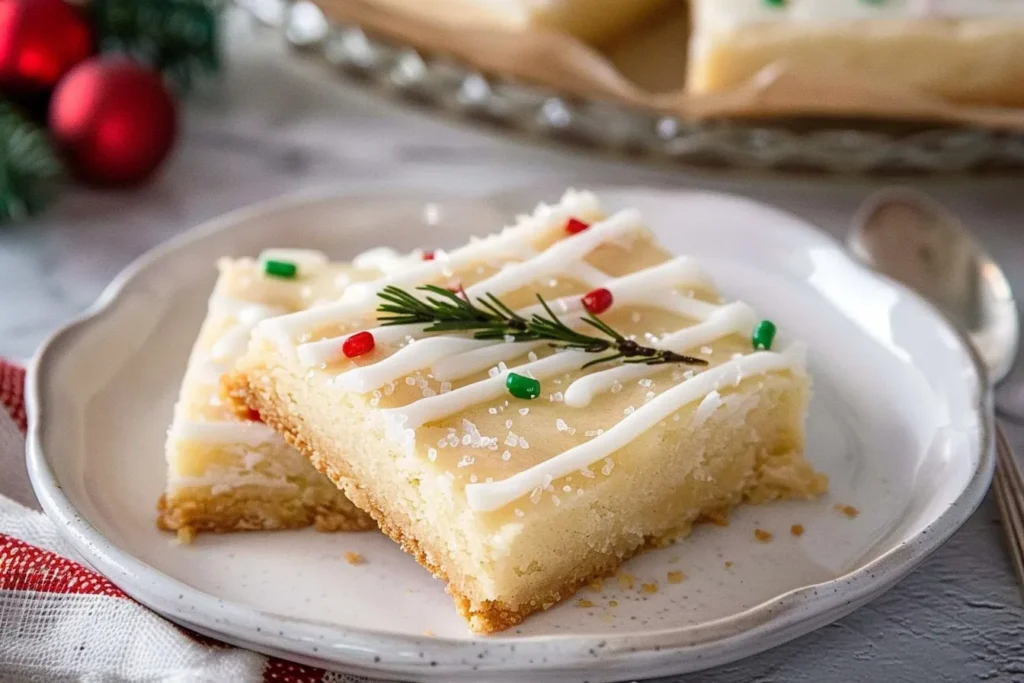 Christmas Sugar Cookie Bars