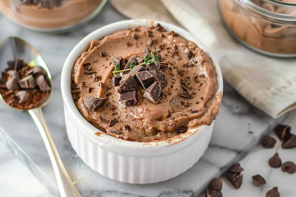 COTTAGE CHEESE CHOCOLATE MOUSSE (HIGH-PROTEIN &amp; EASY!)