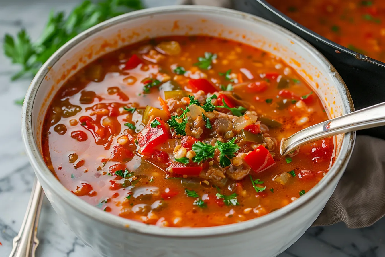 174 cozy stuffed pepper soup 1 690c9c0f07349 1