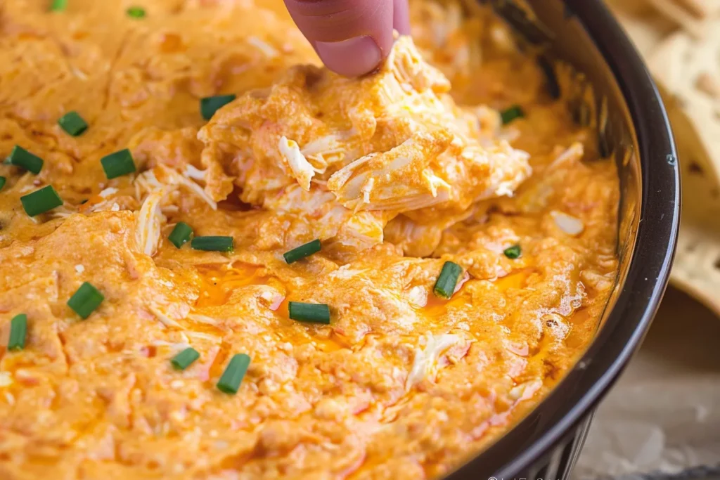 Crockpot Buffalo Chicken Dip Recipe