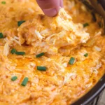 Crockpot Buffalo Chicken Dip Recipe