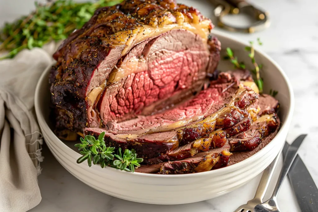 Easy Slow Roasted Prime Rib