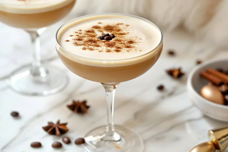 Eggnog Espresso Martini