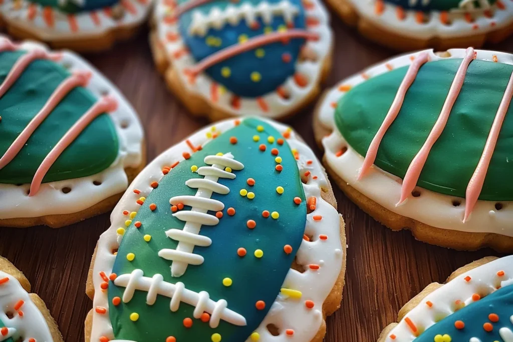 Football Stadium Sugar Cookies