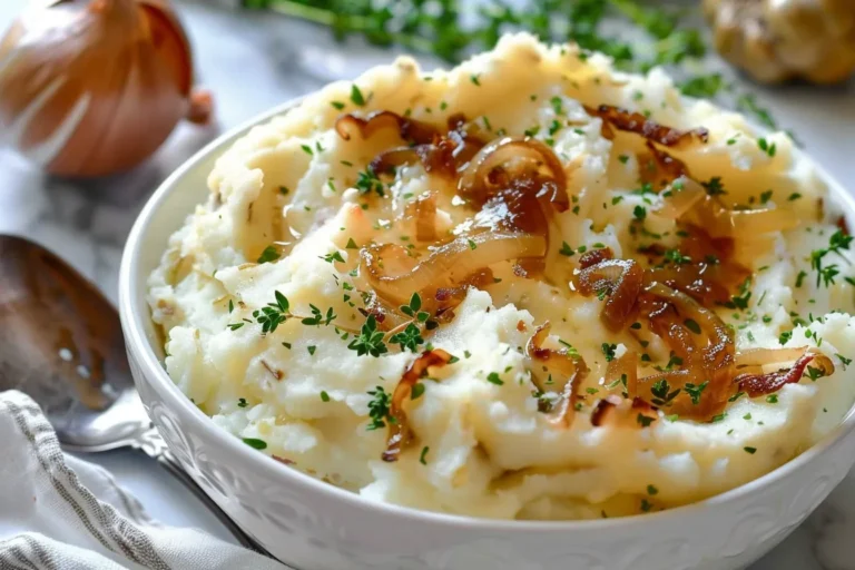 French Onion Mashed Potatoes