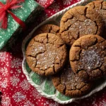 GINGER MOLASSES CHRISTMAS COOKIES