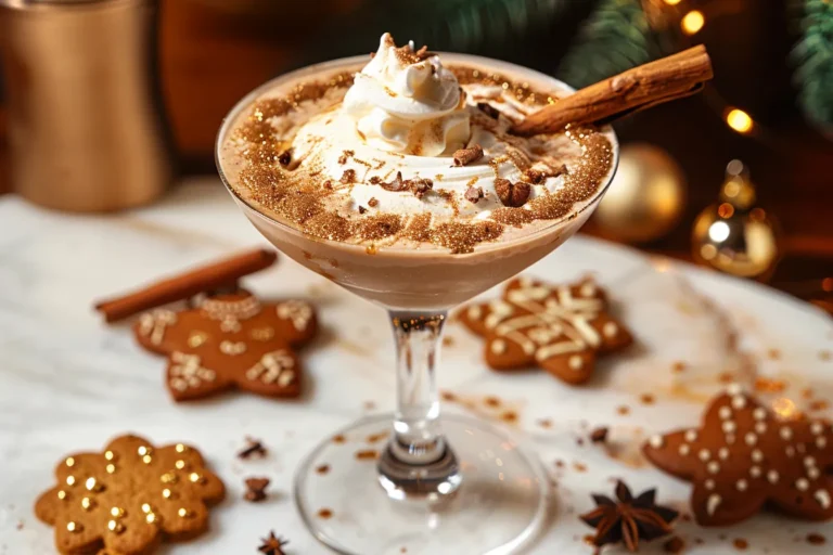 Gingerbread Martini