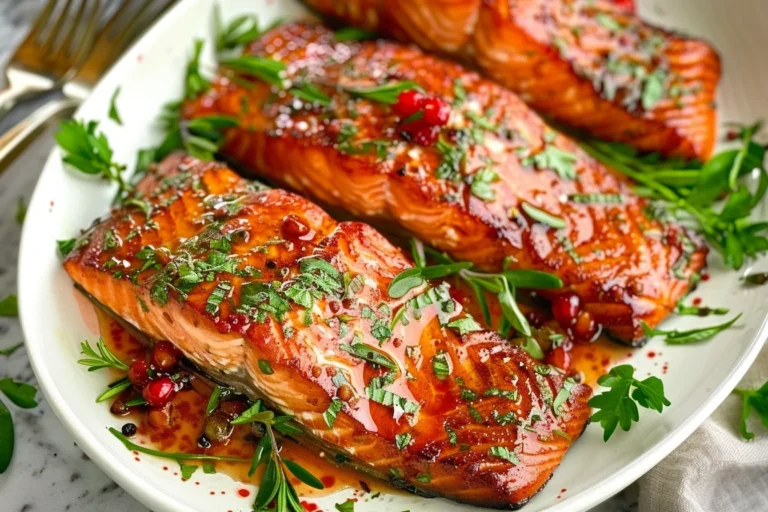 Glazed Holiday Salmon