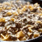 Ground Beef Stroganoff