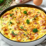Ham and Cheese Frittata
