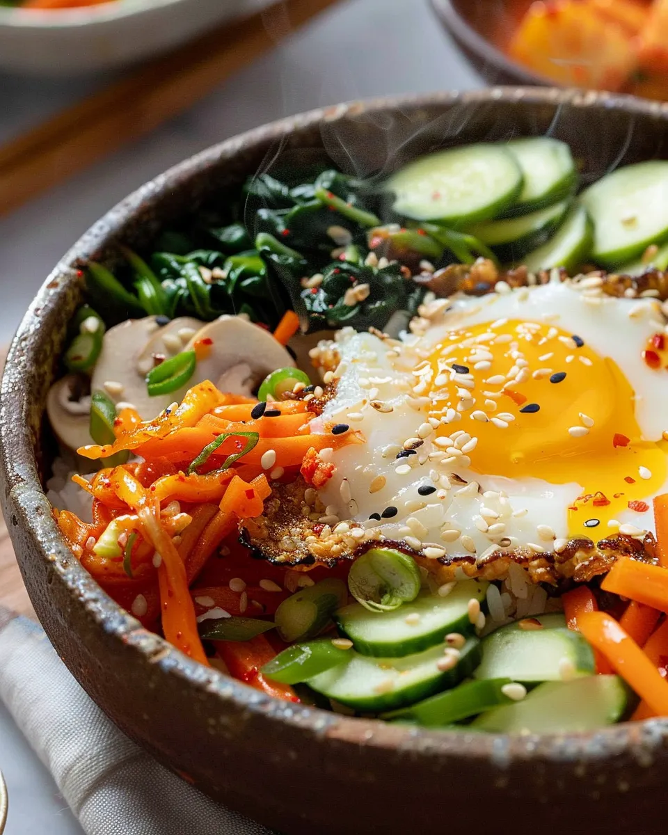 Korean Veggie Bibimbap Bowls 5 174 korean veggie bibimbap bowls 1 6927a4296be7c 1