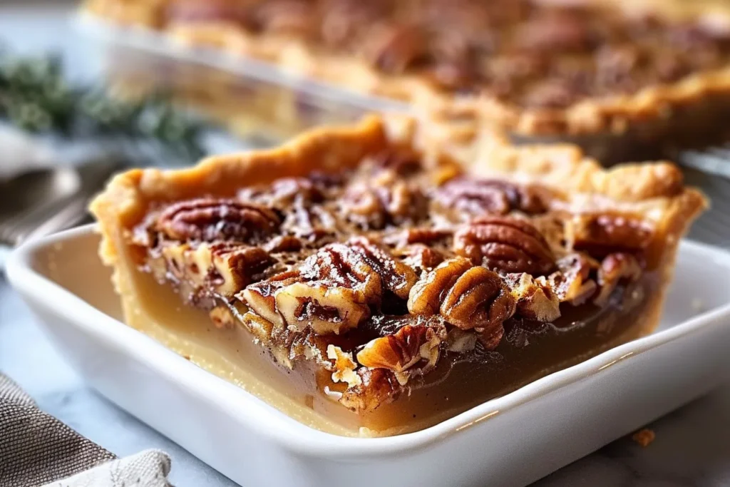 LAZY GIRL PECAN PIE BARS
