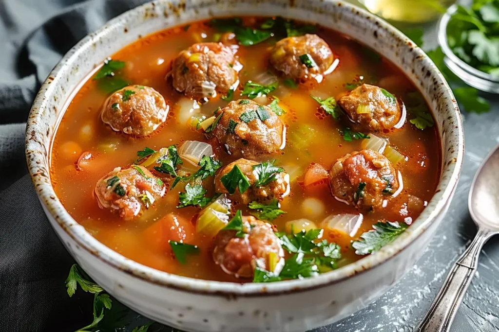 Mexican Albondigas Soup