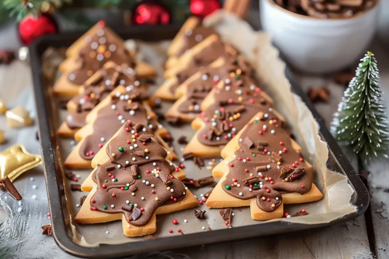 MILLIONAIRE SHORTBREAD CHRISTMAS TREES