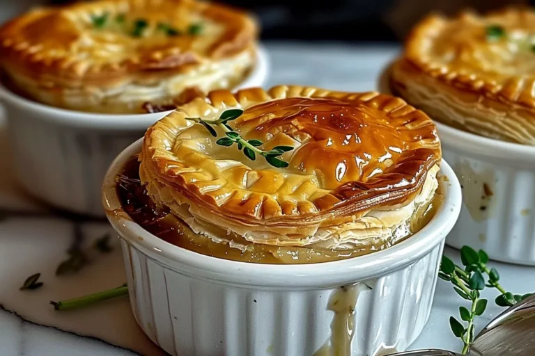 MINI CHICKEN POT PIES