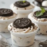 No-Bake Cookies and Cream Dessert Cups