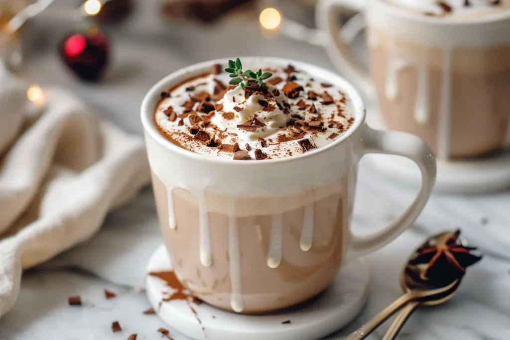 Peppermint Mocha Eggnog