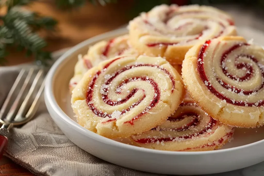 Peppermint Swirl Cookies