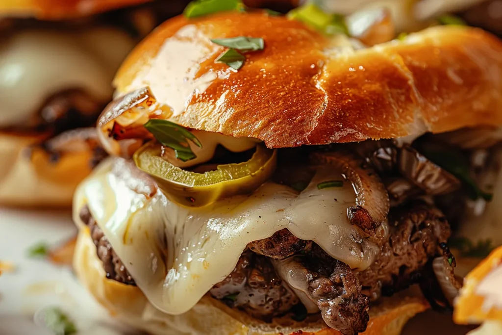 PHILLY CHEESESTEAK SLIDERS