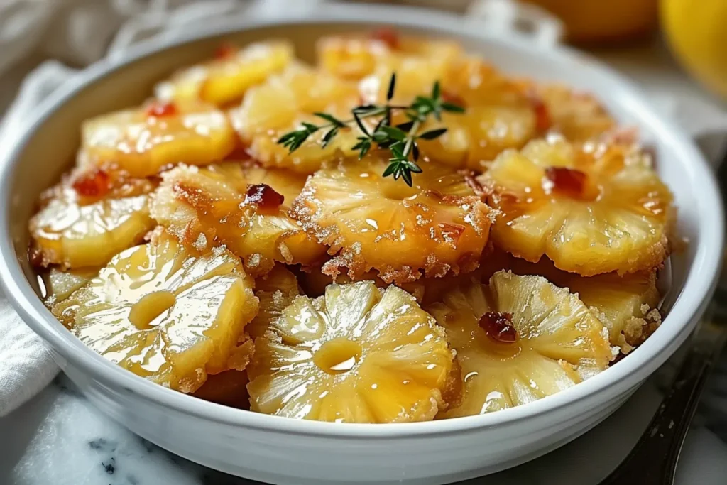 PINEAPPLE UPSIDE SUGAR COOKIES