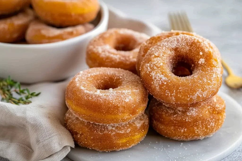 Pumpkin Spice Donuts