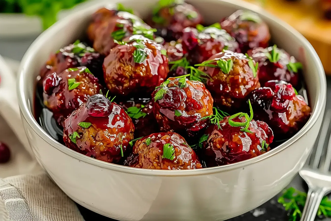 174 quick christmas cranberry meatballs 3 690684c61e0cc