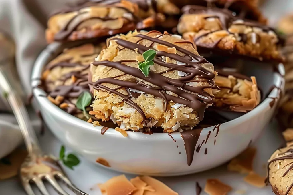 Samoas Cookies - Chewy Caramel, Coconut &amp; Chocolate