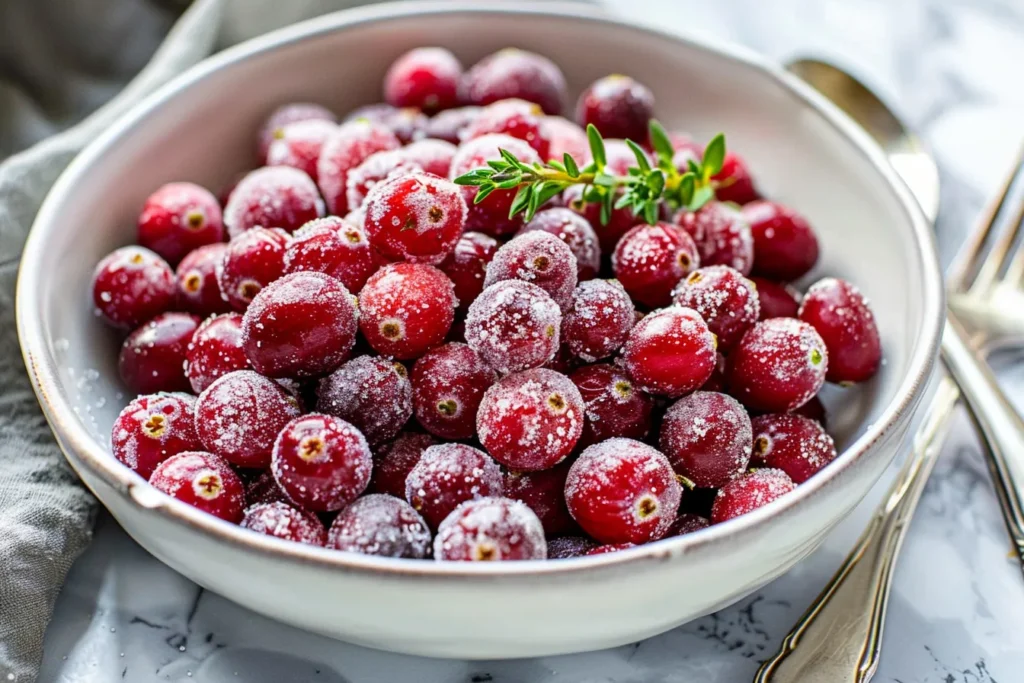 Sugared Cranberries