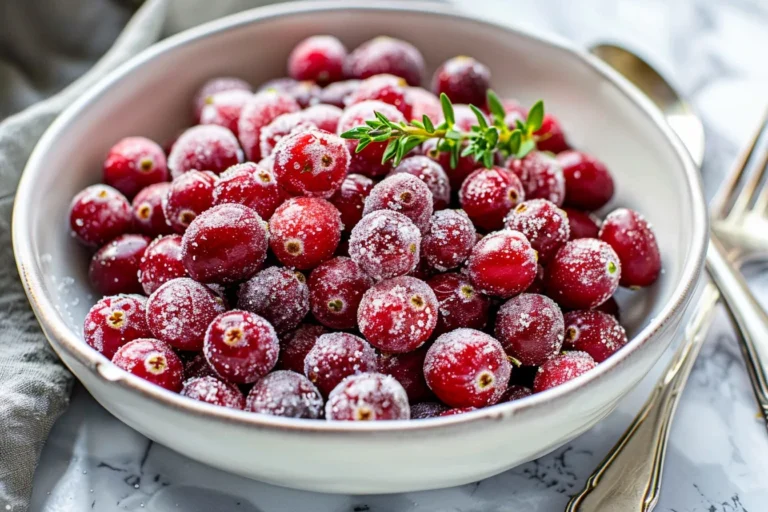 Sugared Cranberries