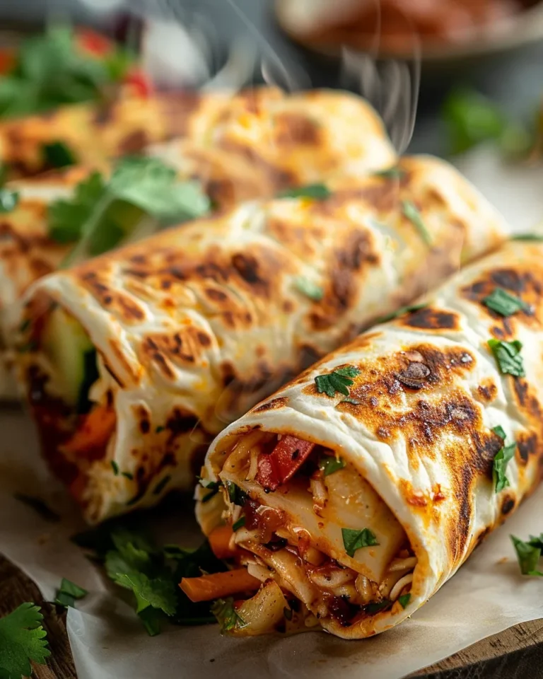 SWEET CHILI HALLOUMI WRAPS