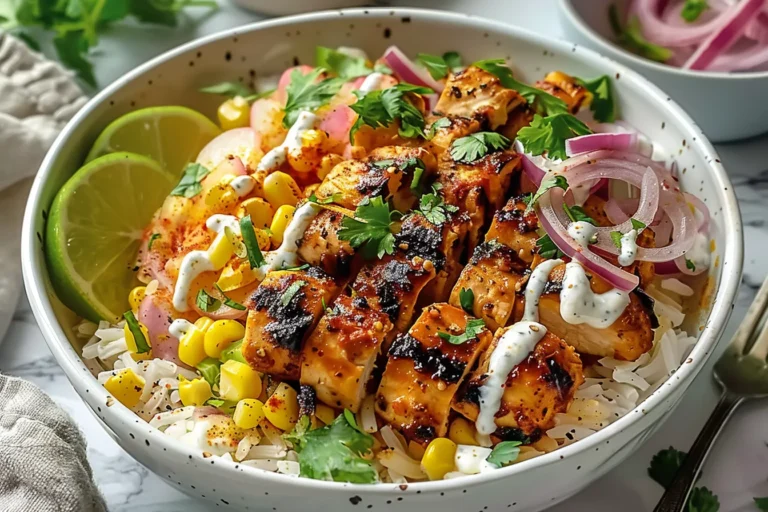 Tasty Street Corn Chicken Bowl