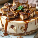 Twix Caramel Cheesecake