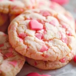VALENTINE’S DAY CAKE MIX COOKIES