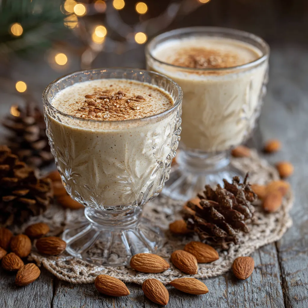 Vegan Almond Eggnog