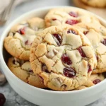 WHITE CHOCOLATE CRANBERRY COOKIES