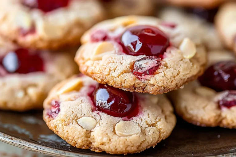 ALMOND CHERRY COOKIES
