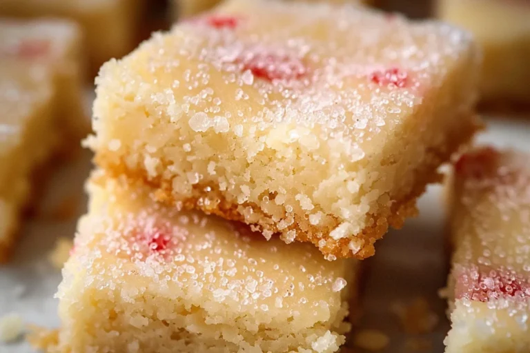 Almond Flour Sugar Cookie Bars