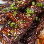 BAKED KOREAN BBQ SHORT RIBS