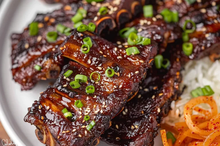 BAKED KOREAN BBQ SHORT RIBS
