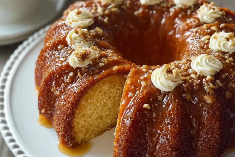 Buttered Rum Cake