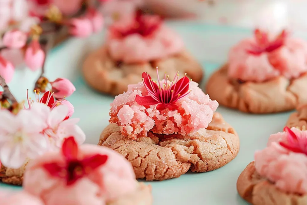 Cherry Blossom Cookies