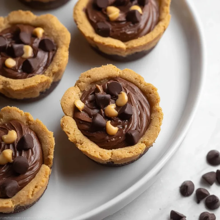 Chocolate Peanut Butter Cookie Cups