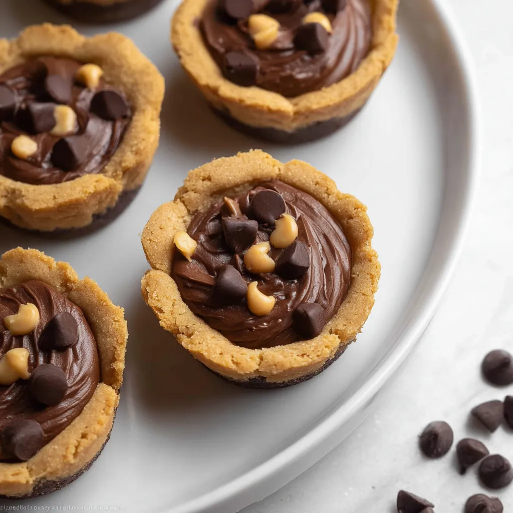 Chocolate Peanut Butter Cookie Cups