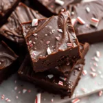Chocolate Peppermint Fudge