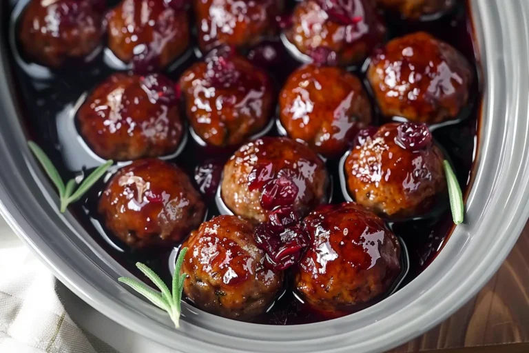 Cranberry Meatballs By Molly