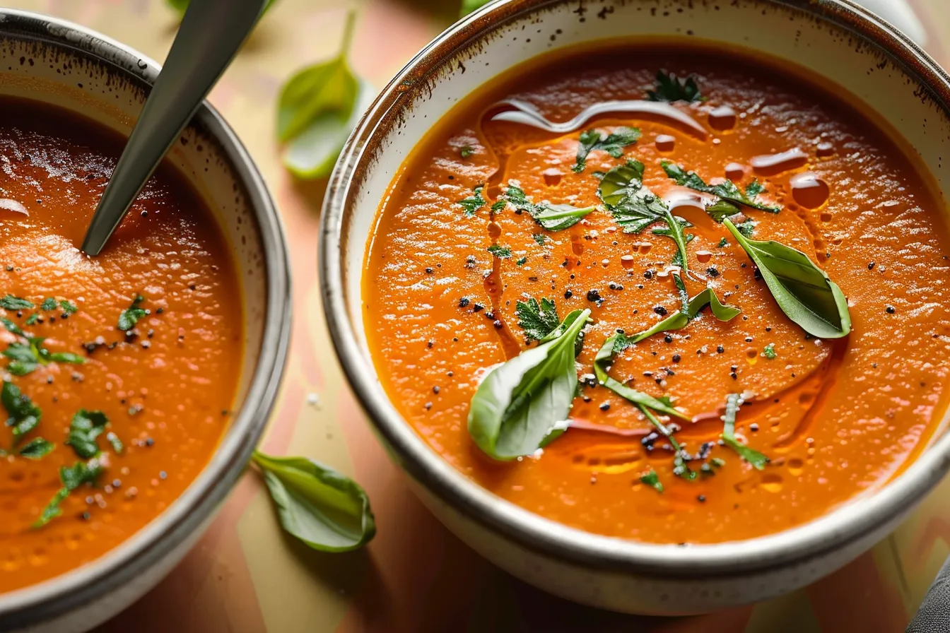 Creamy Roasted Pepper-Tomato Soup 5 174 creamy roasted pepper tomato soup 3 6942ac5eace2d 1